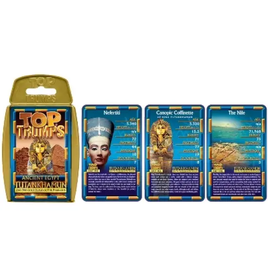 Top Trumps Ancient Egypt Top Trumps Card Game, Pack of 3 image {1}