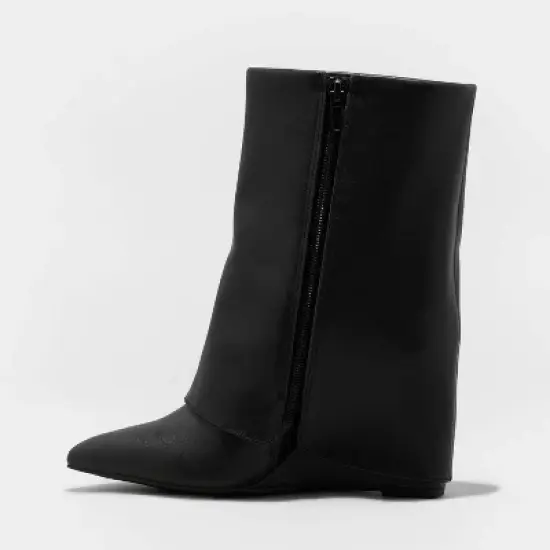 Women's Rue Dress Boots - A New Day&trade; Black image {1}