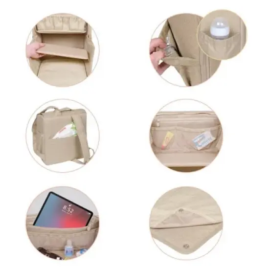 Lulyboo Diaper Bag/Changing Station with Removable Stroller Cady image {10}