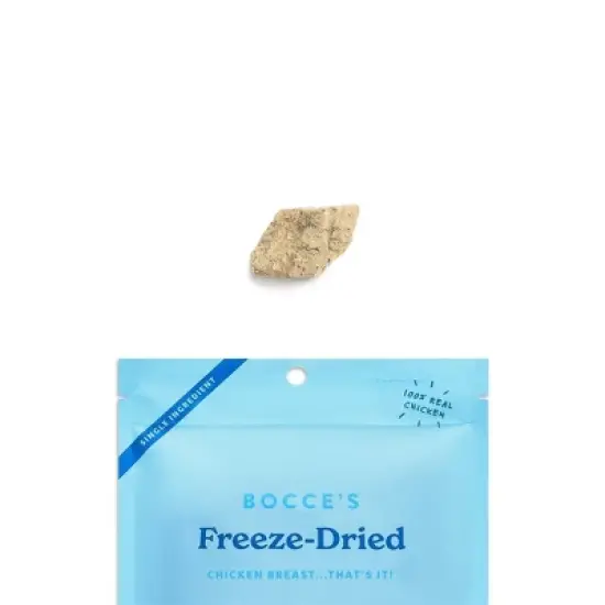 Bocce's Bakery Freeze Dried Chicken Liver Adult Dog Treat - 3oz image {2}