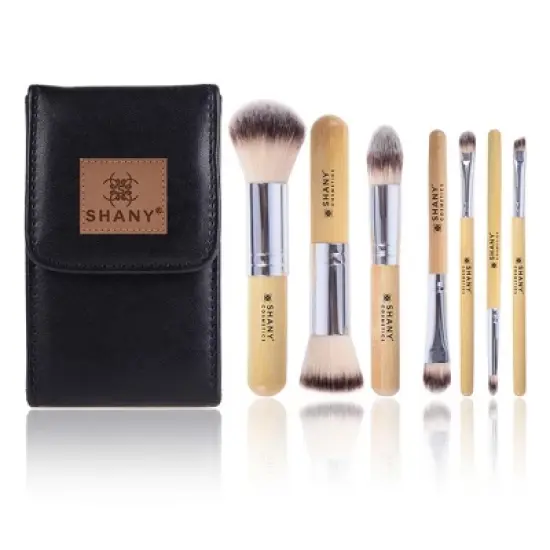 SHANY I love Bamboo - Petite Bamboo Makeup Brush Set  - 7 pieces image {6}