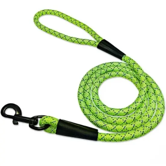 Noxgear High Visibility Dog Leash - Fluorescent Yellow image {1}