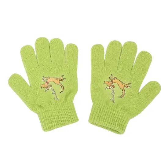 The Grinch Youth Character Cuffed Beanie and Gloves Set image {3}
