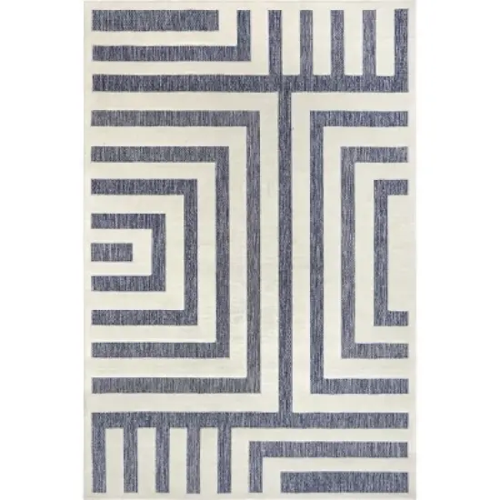 nuLOOM Karia Transitional Diamond Indoor/Outdoor Patio Area Rug image {10}