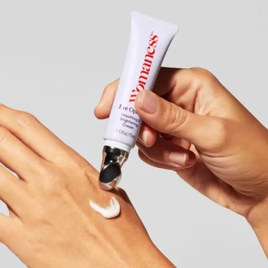 Womaness Eye Opener Smoothing and Brightening Eye Cream Menopause Skincare - 0.5 fl oz image {1}