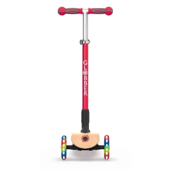 Globber Primo Foldable Wood Scooter - Red image {3}