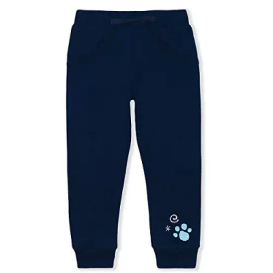Nickelodeon Girl's 2-Pack Totally Clued In Blue's Clues Pullover Graphic Hoodie and Jogger Pant Set, Navy for Toddlers image {2}