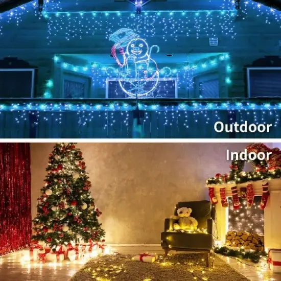 Ainfox 100 FT Waterproof Led Strip Lights Colorful image {3}