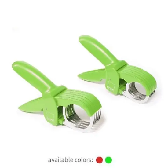 Ronco Handi Slicer for Fruit and Vegetable Chopping (Set of 2) 1.5" & 2" Slicer image {4}