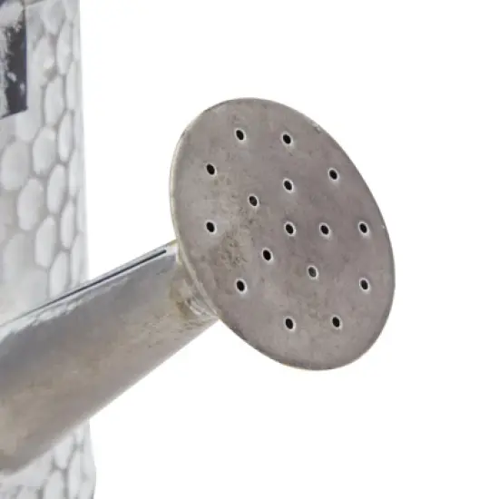 Okuna Outpost Galvanized Metal Watering Can Vase for Indoor Outdoor Plant, Succulents (5.1 x 10 in) image {6}