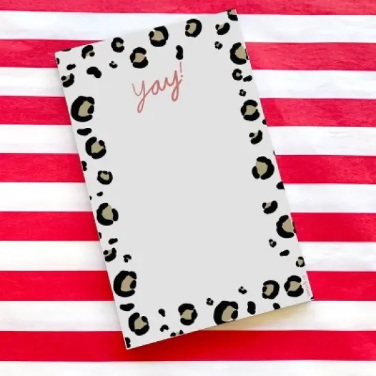 "Yay" 5" x 8" Notepad by Ramus & Co (50 Heavyweight Tear-Off Sheets) image {1}