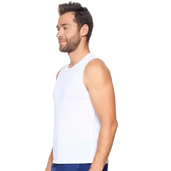 Expert Brand USA-Made Men's Siro&trade; Raw Edge Sleeveless Shirt image {10}