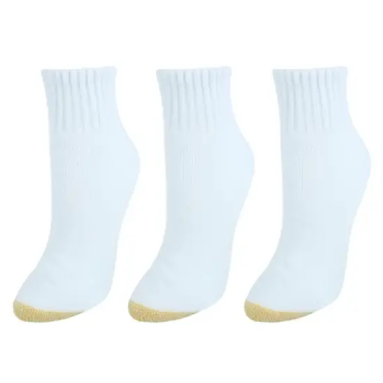 Gold Toe Women's Aqua FX Quarter Socks (3 Pair) image {1}