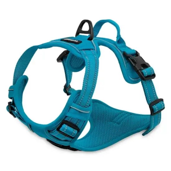 Voyager Dual-Attachment No-Pull Dog Harness for Active and Outdoor Dogs, Turquoise, XS image {2}