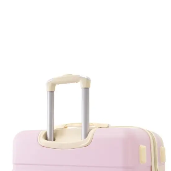 NAYSAYE Luggage 4 Piece Hardshell Luggage Set with Spinner Wheels TSA Lock Expandable for Travel, Light Pink, 31.62"*20.54"*12.46" image {3}