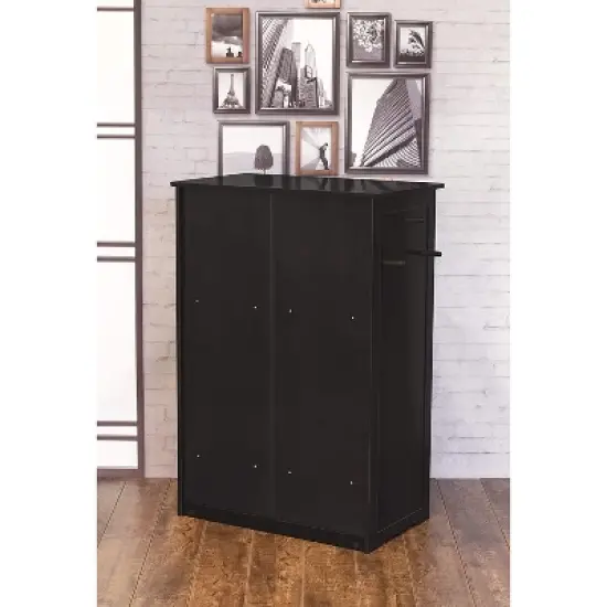 Merry Products Zoovilla Pet Feeder Large Storage Bin Container with Hidden Elevated Removable Dog Bowl Stand for Dry Food and Water image {4}