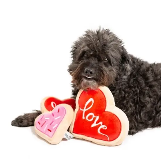 Midlee Red Heart Love Sugar Cookie Plush Toy image {2}
