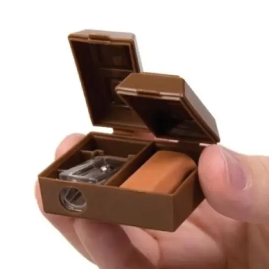 Sweet Sharpening & Scentsational Erasing (6 Pack) - Chocolate Bar Pencil Sharpeners with Scented Erasers image {4}