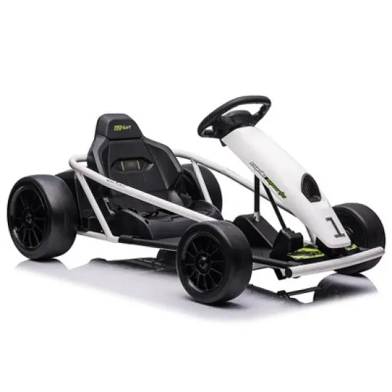 24V 9Ah Kids Ride-On Go-Kart Toy, High-Speed 8MPH Drifting Car with Powerful Motors image {5}
