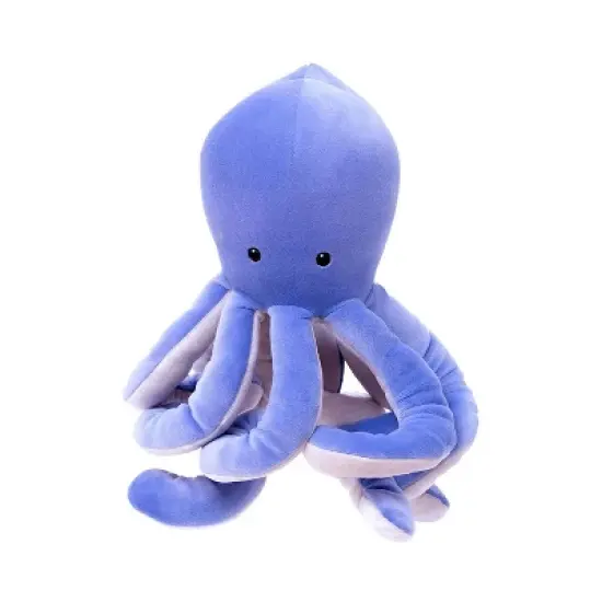 Manhattan Toy Sourpuss Octopus Velveteen Sea Life Toy Stuffed Animal, 13" image {7}