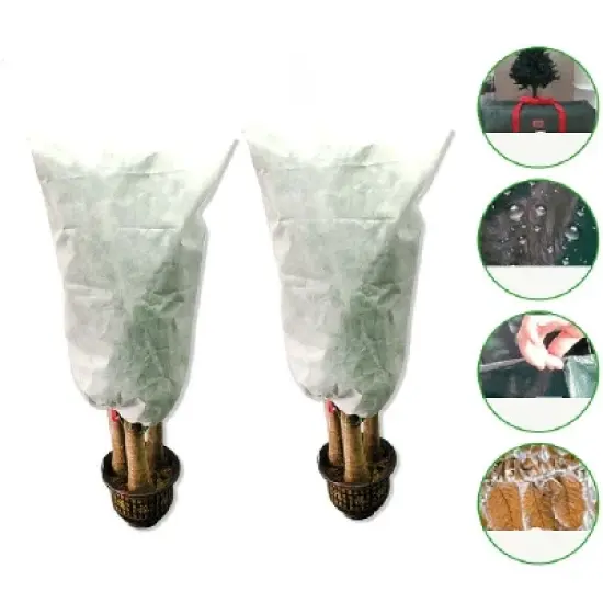 2 PCS Plant Freeze-Proof Cover &ndash; Autumn & Winter Cold-Proof Non-Woven Tree Antifreeze Bag (1.2x1.8m) image {6}
