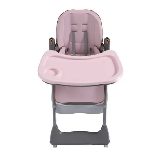 Dronkon Adjustable Baby High Chair 0-6 Years,Pink image {1}