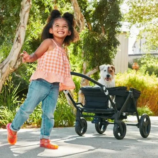 Munchkin Ultra-lite Stroller Wagon - Black image {6}