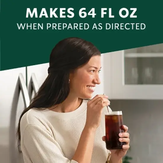 Starbucks Sweetened Black Cold Brew - 32 fl oz image {6}