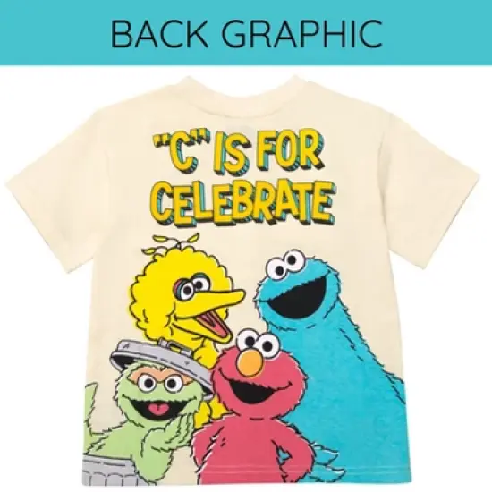Sesame Street Birthday T-Shirt Toddler image {4}