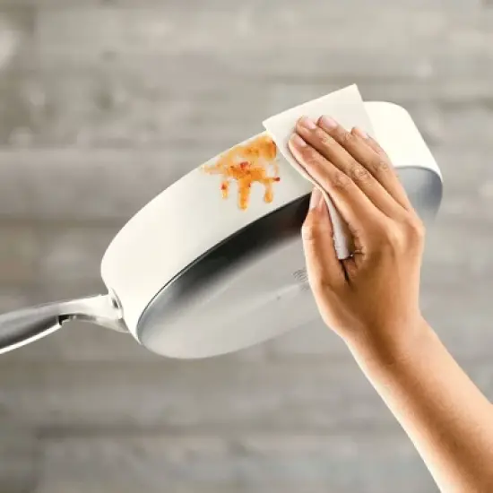 Anolon Achieve 3qt Hard Anodized Nonstick Saute Pan with Lid image {4}