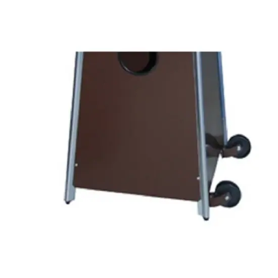 Hammered Metal Tall Glass Tube Portable Patio Heater - Golden Bronze - AZ Patio Heaters image {2}