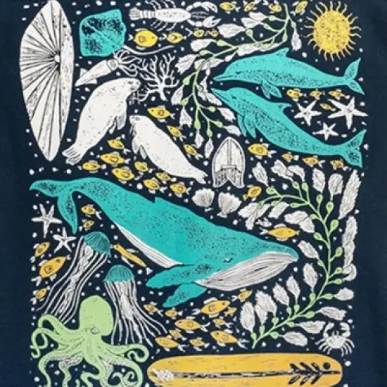 Mightly Kids' Fair Trade 100% Organic Cotton Tight Fit Pajamas Set image {2}