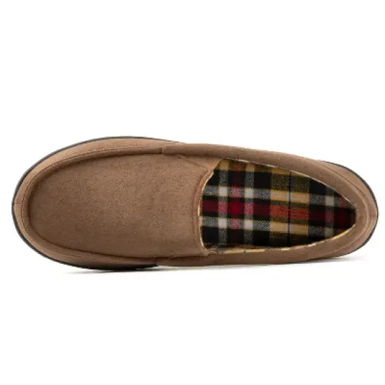 RockDove Men's Flannel Lined Memory Foam Loafer Slipper image {1}