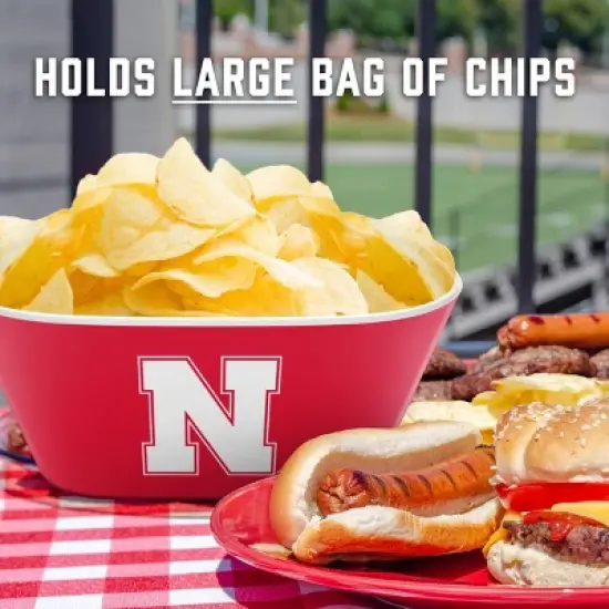 NCAA Nebraska Cornhuskers Large Party Bowl image {4}