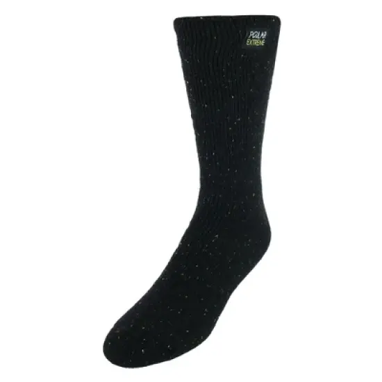 Polar Extreme Men's Assorted Stripes and Solids Slipper Socks image {5}