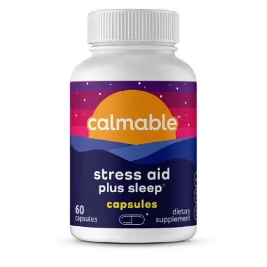Calmable Stress Relief Plus Sleep - Capsules - 60 ct. image {3}