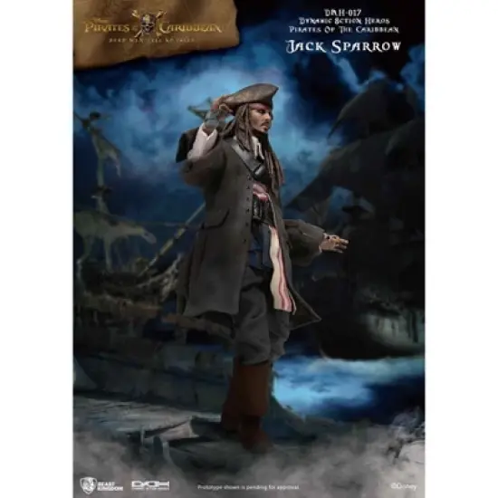 Disney Pirates of the Caribbean: Cap Jack Sparrow (Dynamic 8ction Hero) image {5}