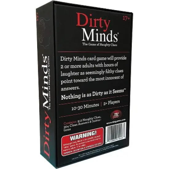 TDC Games Dirty Minds Party Game - Soft Touch Packaging image {5}