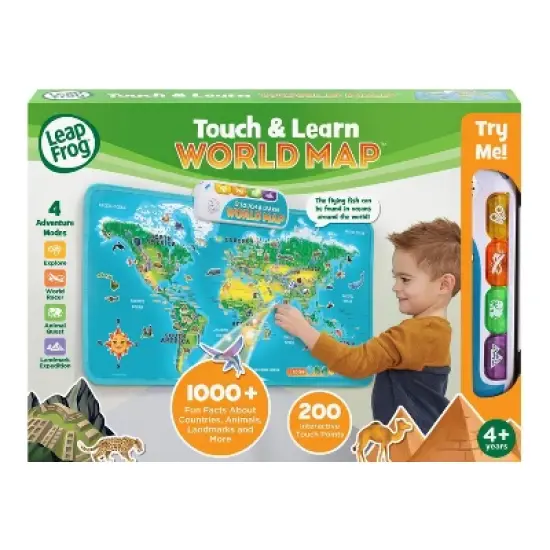 LeapFrog Touch & Learn World Map image {7}