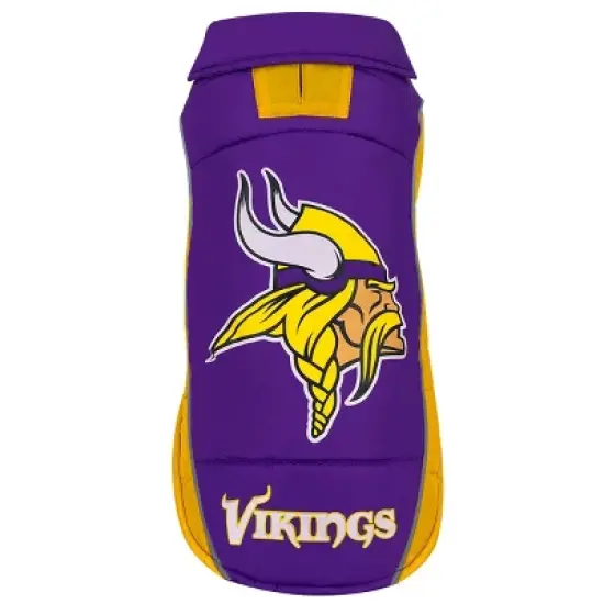 NFL Minnesota Vikings Pets Puffer Vest image {3}