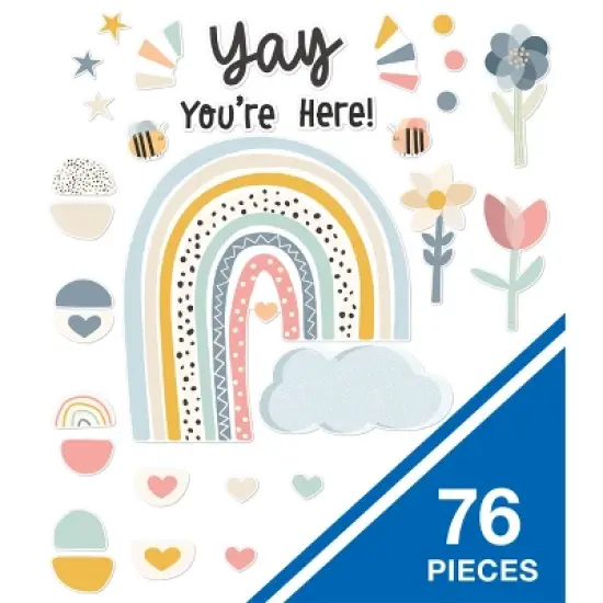 Carson Dellosa Education Yay You're Here! Bulletin Board Set (76 pieces) image {1}