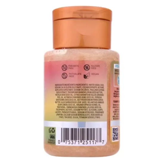 Tree Hut Mini Foaming Gel Body Wash - Tropic Glow - 3.3 fl oz image {1}