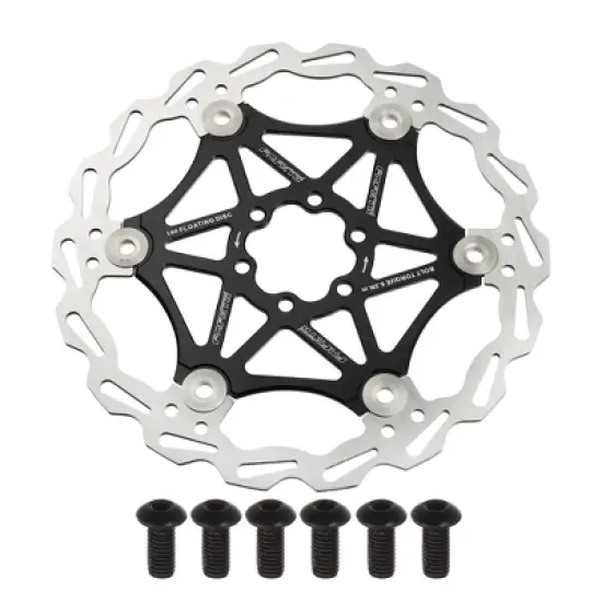 Unique Bargains Stainless Steel Bike Disc Brake Rotor for Road Mountain Bike BMX MTB 7.09" image {6}