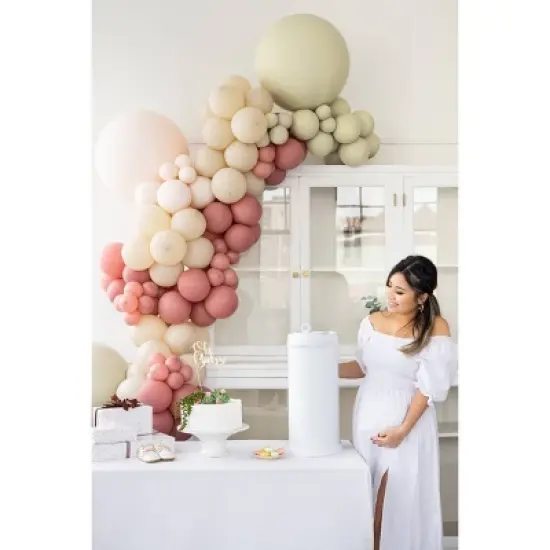 Ubbi Steel Diaper Pail - White image {5}