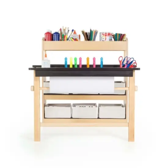 Guidecraft Kids' Deluxe Art Center image {5}