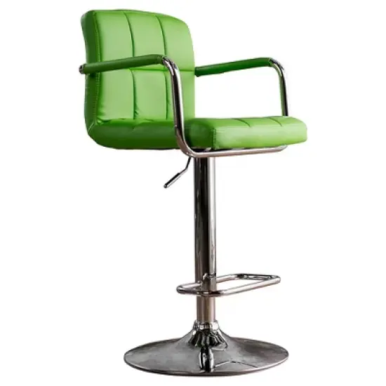 Ethan Adjustable Swivel Barstool with Arms - Furniture of America image {9}