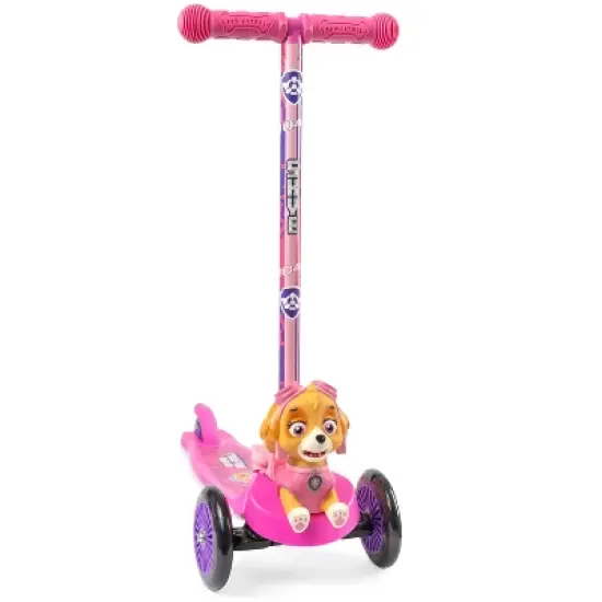 Paw Patrol Skye 3D Tilt and Turn Scooter with Light Up Deck and Wheels image {5}
