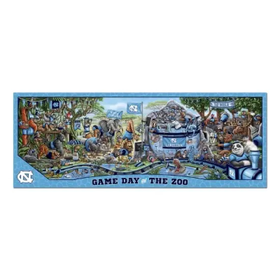 NCAA North Carolina Tar Heels Game Day at the Zoo 500pc Jigsaw Puzzle: Sports Theme image {2}