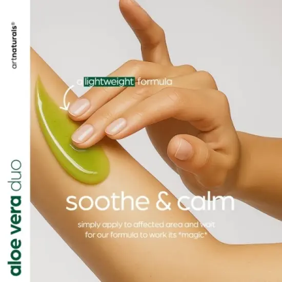 artnaturals Aloe Vera Hydrating Gel Duo - 2ct image {4}