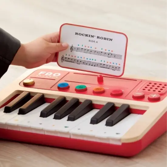 FAO Schwarz Stage Stars Portable Piano and Synthesizer image {3}